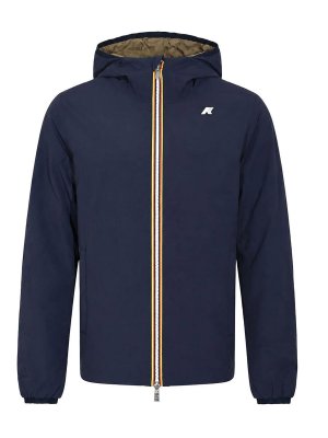 K-WAY: casual jackets - Jack St Warm Reversible Blue Depht jacket