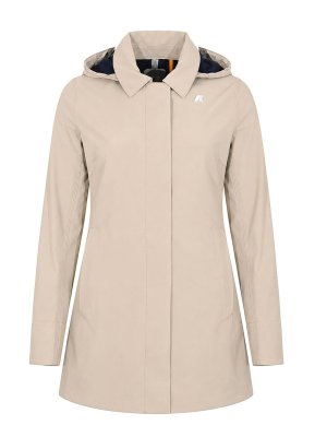 K-WAY: casual jackets - Mathy Bonded Beige Cashmere jacket
