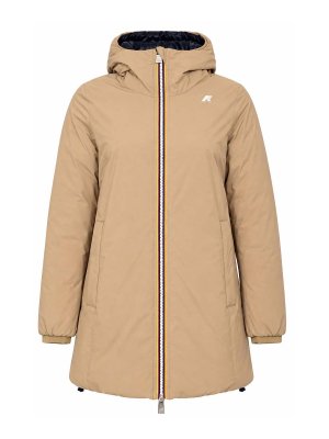 K-WAY: giacche casual - Giubbotto Sophie St Thermo Double Beige/Blue