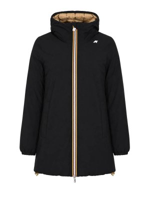 K-WAY: giacche casual - Giubbotto Sophie St Thermo Double Black/Beige