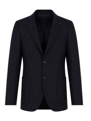 LARDINI: Vestes de costume - Blazer - Bleu