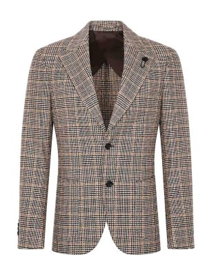 LARDINI: blazers - Iconic Drop 7 Reg Single Breasted Jacket