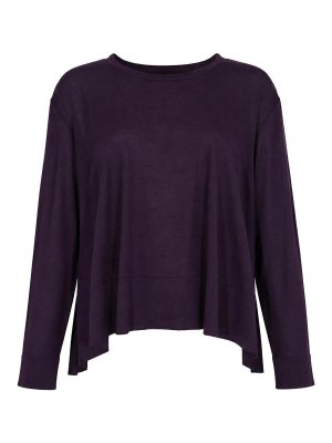 LIVIANA CONTI: Suéteres con cuello pico - Suéter Cuello Redondo - Multicolor