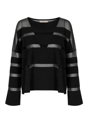 LIVIANA CONTI: Pull col rond - Pull Col Rond - Noir