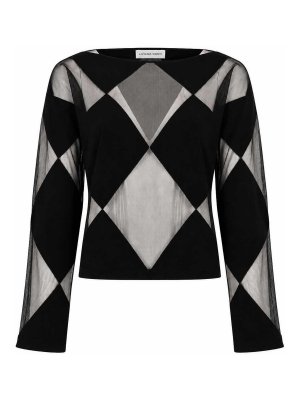 LIVIANA CONTI: Pull col rond - Pull Col Rond - Noir