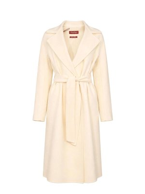MAX MARA STUDIO: ロングコート - ロングコート - 白