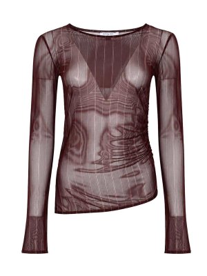 PATRIZIA PEPE: Tops und Tank Tops - Top - Braun