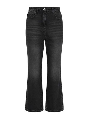 PATRIZIA PEPE: Jeans à jambe droite - Jean Droit - Noir