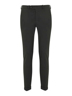 RRD Roberto Ricci Designs: casual trousers - Winter Chino Trousers Forest Green