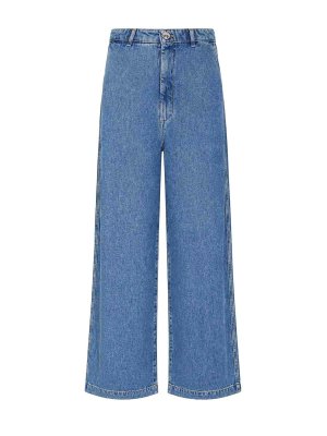 SPORTMAX: straight leg jeans - Spdpioppo trousers