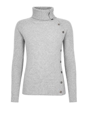 SPORTMAX: Rollkragenpullover  und Polo-Ausschnitt - Rollkragenpullover - Hellblau