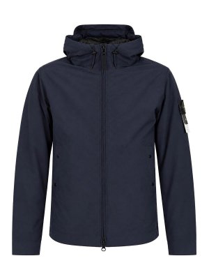 STONE ISLAND: カジュアルジャケット - カジュアルジャケット - ダークブルー