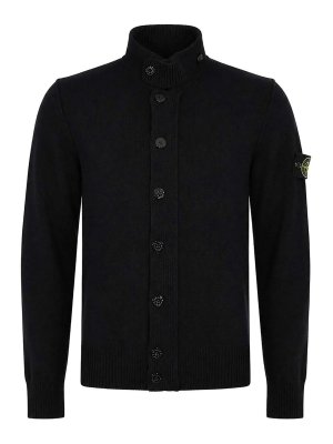 STONE ISLAND: クルーネック - クルーネック - 黒