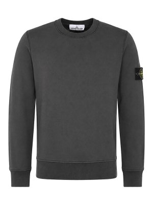 STONE ISLAND: スウェット＆セーター - スウェットシャツ/セーター - グレー