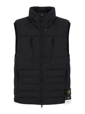STONE ISLAND: Chalecos  - Chaleco - Azul Oscuro