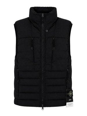 STONE ISLAND: Westen - Weste - Schwarz