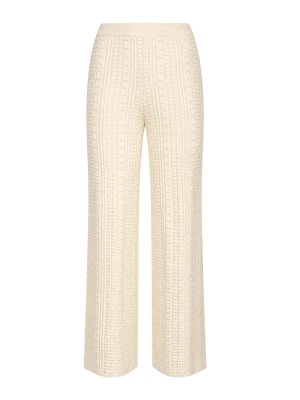 TWINSET: pantaloni casual - Pantalone Palazzo