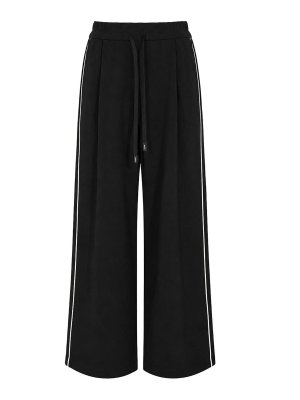 WEEKEND MAX MARA: カジュアルトラウザー - カジュアルパンツ - 黒