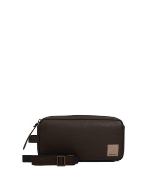 EMPORIO ARMANI: クロスボディバッグ - クロスボディバッグ - ブラウン