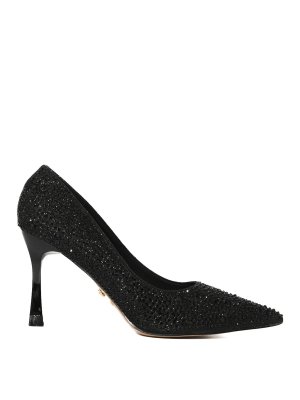 TWENTY FOURHAITCH: scarpe décolleté - Decollete Teylor Con Strass Nero