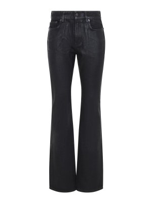 Acne Studios: flared jeans - 2013F Black Shadow Jeans
