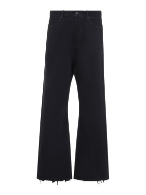 BALENCIAGA: ストレートジーンズ - ストレートジーンズ - 黒
