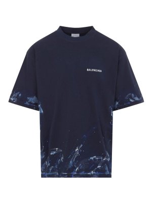 BALENCIAGA: t-shirts - Medium Fit T-Shirt