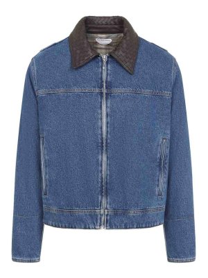 BOTTEGA VENETA: デニムジャケット - デニムジャケット - ダークウォッシュ