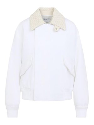BOTTEGA VENETA: Tops y camisetas sin mangas - Top - Blanco