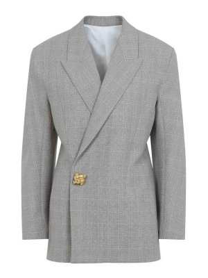 BOTTEGA VENETA: Chaquetas casual - Chaqueta Casual - Rosado Claro