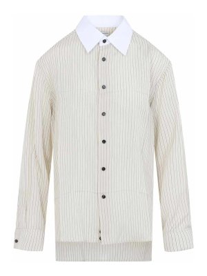 BOTTEGA VENETA: Camisas - Camisa - Naranja