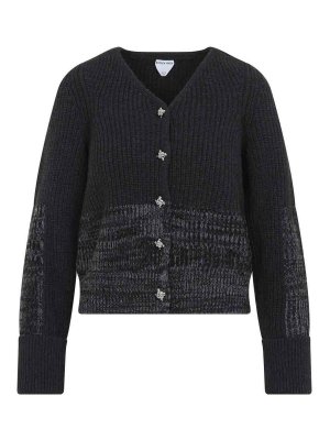 BOTTEGA VENETA: Cárdigans - Cárdigan - Negro