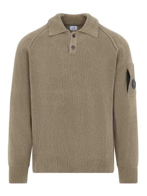 C.P. COMPANY: Poloshirts - Poloshirt - Gelb