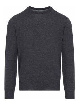 CANALI: crew necks - Virgin Wool Sweater