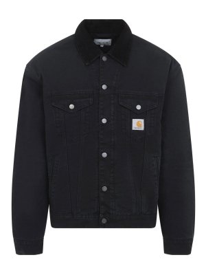 CARHARTT: カジュアルジャケット - カジュアルジャケット - 黒