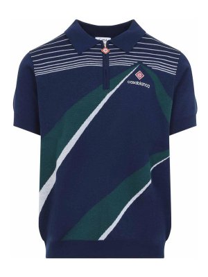 CASABLANCA: Poloshirts - Poloshirt - Dunkelblau