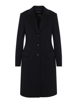 DOLCE & GABBANA: knee length coats - Dolce & Gabbana Wool Coat