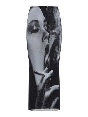 JEAN PAUL GAULTIER: Faldas largas - Falda Larga - Gris