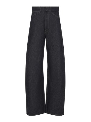 LEMAIRE: casual trousers - High Waisted Curved Pants