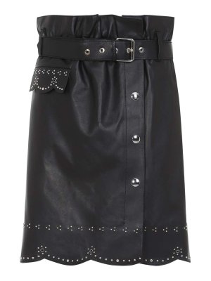 Marni: leather skirts - Leather Skirt