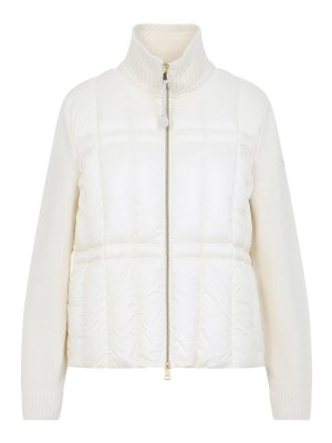 MONCLER: Cardigans - Cardigan - Beige