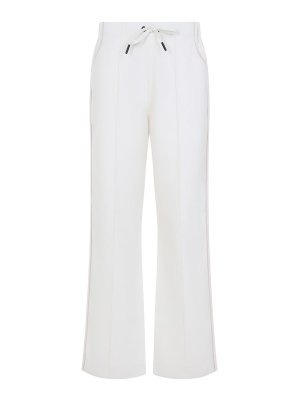 MONCLER: Traininghosen - Traininghose - Creme