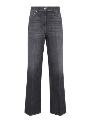 PESERICO: Jeans Rectos - Vaqueros Rectos - Gris
