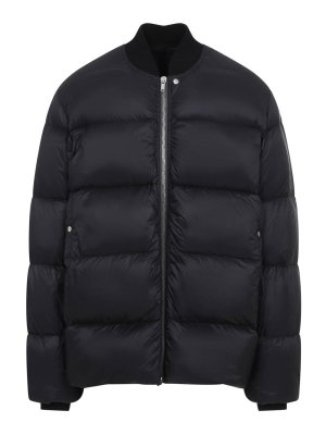 RICK OWENS: ボンバージャケット - ボンバージャケット - 黒