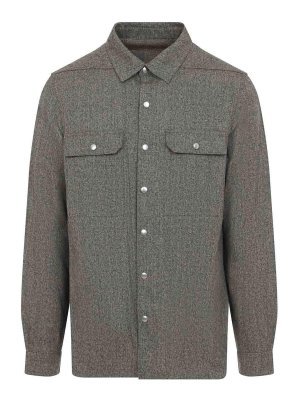 RICK OWENS: shirts - Overshirt