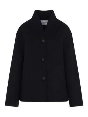 STUDIO NICHOLSON: short dresses - Rhine Stand Collat Double Faced Jacket