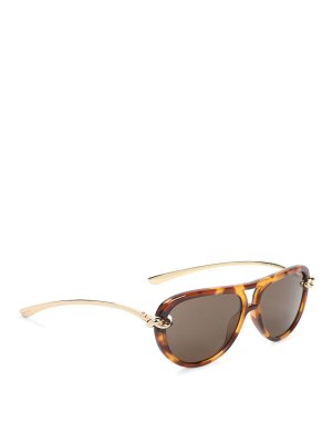 BOTTEGA VENETA: Gafas de sol - Gafas De Sol - Marrón