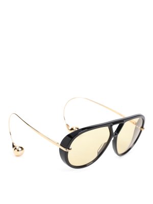 BOTTEGA VENETA: sunglasses - Bottega Veneta Acetate Sunglasses