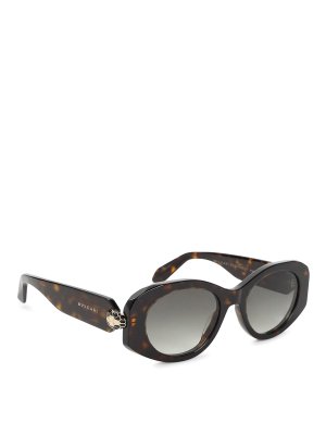 BVLGARI: Gafas de sol - Gafas De Sol - Marrón