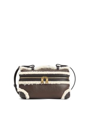 BOTTEGA VENETA: ショルダーバッグ - ショルダーバッグ - ブラウン